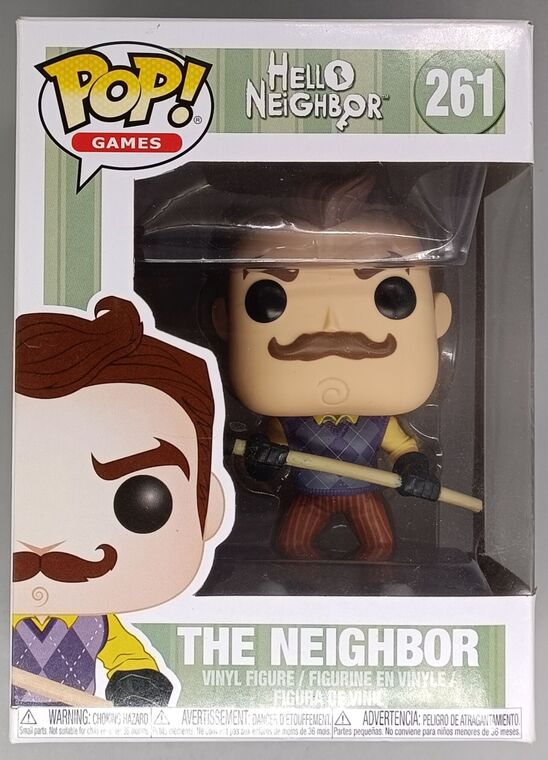 #261 The Neighbor - Hello Neighbour - BOX DAMAGE