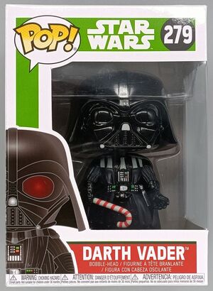 #279 Darth Vader (w/ Candy Cane) - Star Wars Holidays DAMAGE