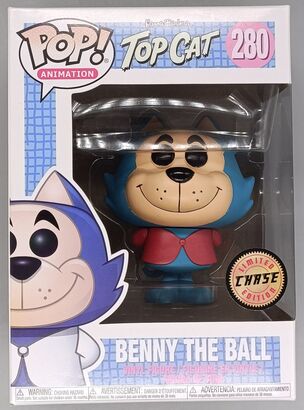 #280 Benny the Ball (Red Cardigan) Chase Top Cat DAMAGE