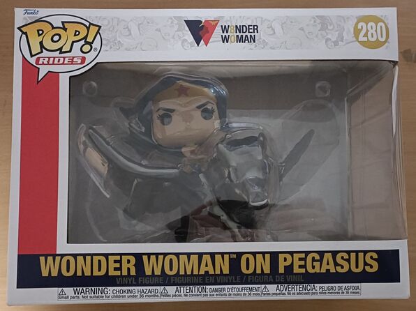 #280 Wonder Woman on Pegasus Pop Rides - DAMAGE