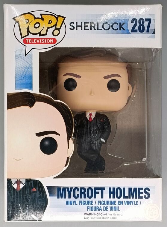 #287 Mycroft Holmes - Sherlock - BOX DAMAGE