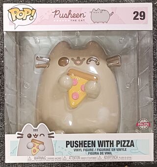 #29 Pusheen (with Pizza) - 10 Inch - Pusheen - BOX DAMAGE