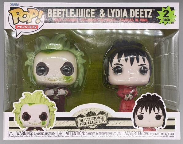 [2 Pack] Beetlejuice & Lydia Deetz - Beetlejuice 2 - Horror