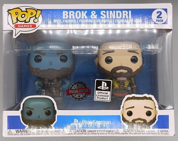 [2 Pack] Brok & Sindri - God of War