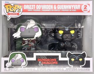 [2 Pack] Drizzt Do'Urden & Guenhwyvar - Dungeons & Dragons