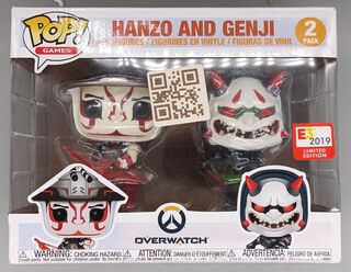 [2 Pack] Hanzo and Genji - Pop Games - BOX DAMAGE