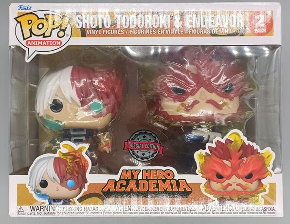 [2 Pack] Shoto Todoroki & Endeavor - My Hero Academia