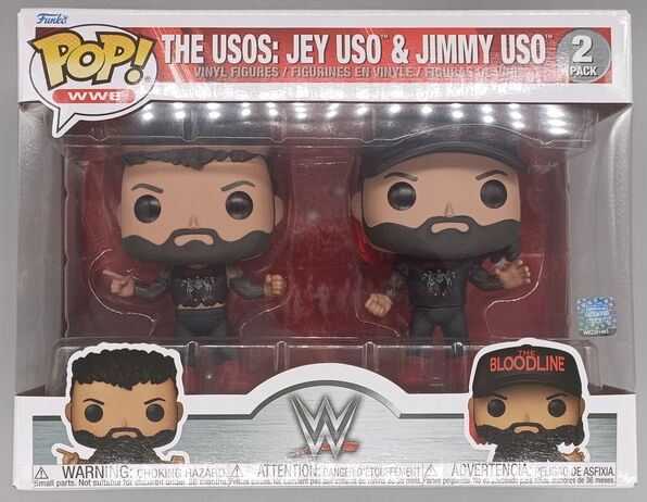 [2 Pack] The Usos: Jey Uso & Jimmy Uso (Uso Brothers) - WWE