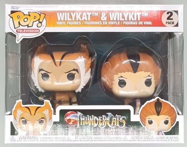 [2-Pack] Wilykat & Wilykit - Thundercats