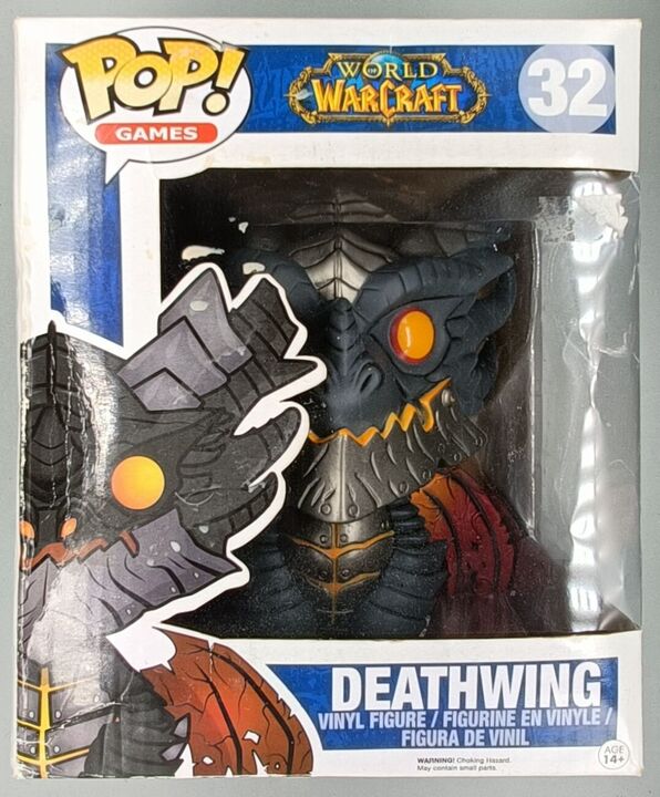 #32 Deathwing - 6 Inch - World of Warcraft - BOX DAMAGE
