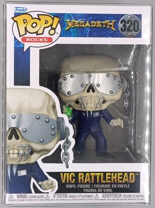 #320 Vic Rattlehead - Rocks - Megadeath