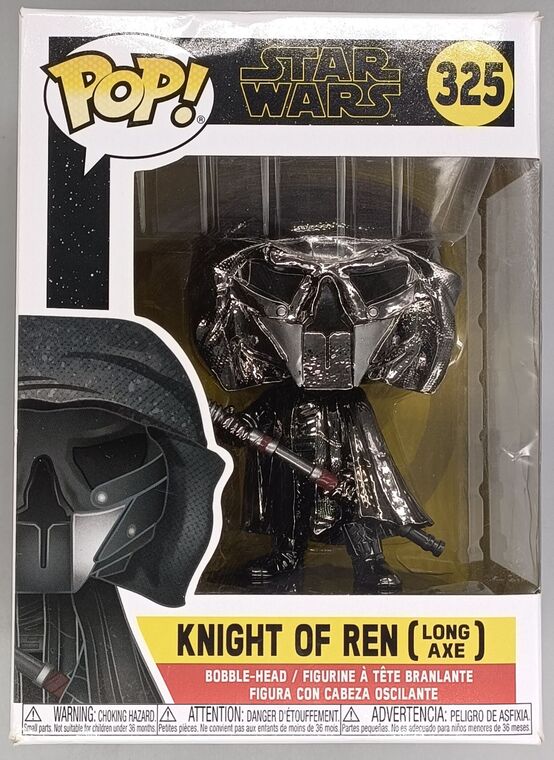 #325 Knight of Ren (Long Axe, Hematite) Chrome Star W DAMAGE
