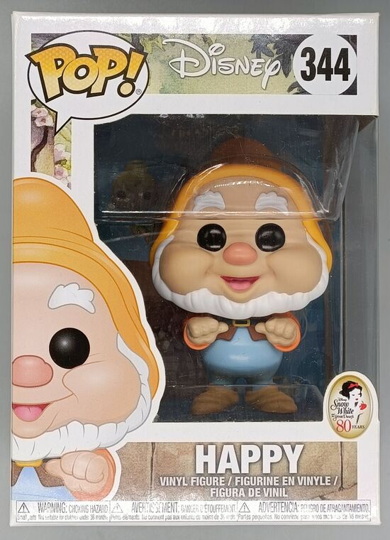 #344 Happy - Disney Snow White and the Seven Dwarfs DAMAGED