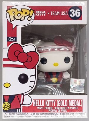 #36 Hello Kitty (Gold Medal) - Sanrio