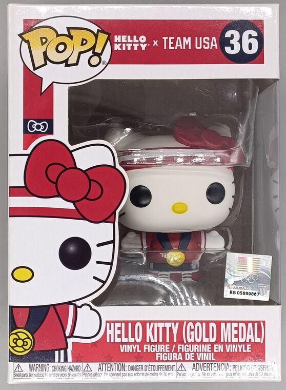#36 Hello Kitty (Gold Medal) - Sanrio