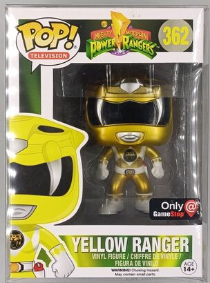 #362 Yellow Ranger - Metallic - Power Rangers