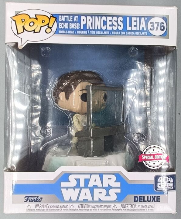 #376 Battle at Echo Base: Princess Leia Deluxe  Star  DAMAGE