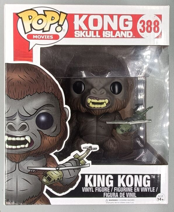 #388 King Kong - 6 Inch - Kong Skull Island