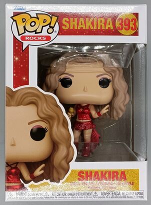 #393 Shakira (Super Bowl) Metallic - Rocks