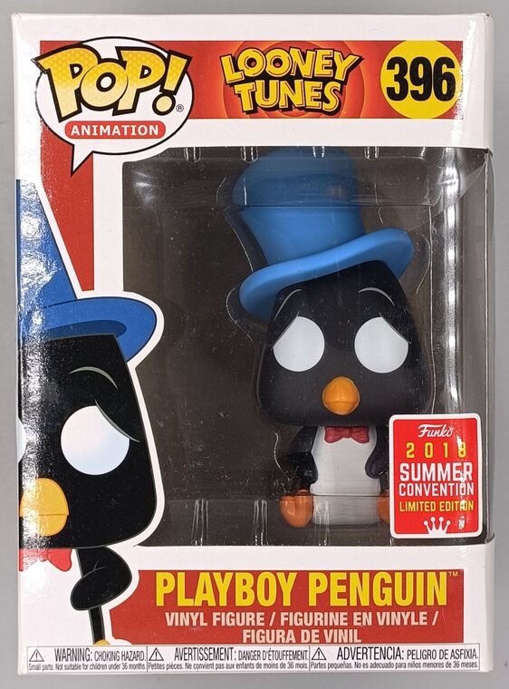 #396 Playboy Penguin - Looney Tunes - 2018 Con - BOX DAMAGE