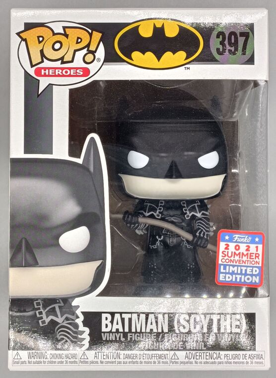 #397 Batman (Scythe) - DC - 2021 Con - BOX DAMAGE