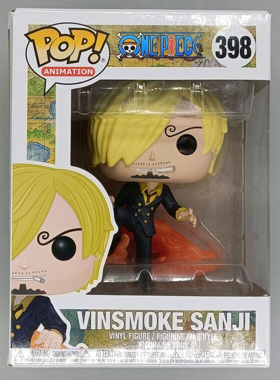 #398 Vinsmoke Sanji - One Piece - BOX DAMAGE