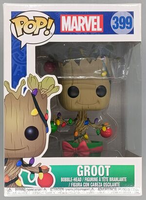 #399 Groot (w/ Lights & Ornaments) - Marvel - Holiday DAMAGE