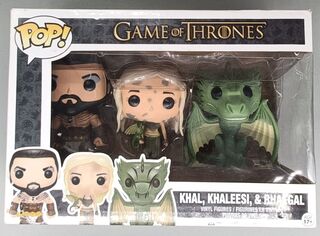 [3 Pack] Khal, Khaleesi & Rhaegal - Game of Thrones DAMAGE