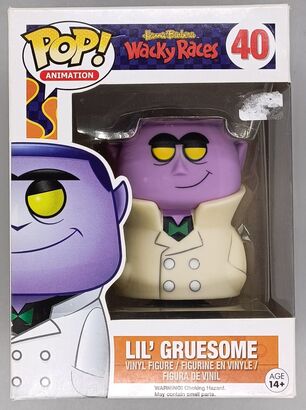 #40 Lil' Gruesome - Wacky Races - BOX DAMAGE