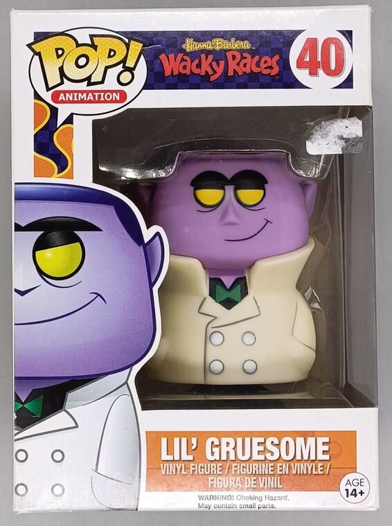 #40 Lil' Gruesome - Wacky Races - BOX DAMAGE