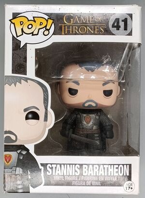 Show more information on #41 Stannis Baratheon - Game of Thrones - BOX DAMAGE #41 Stannis Baratheon - Game of Thrones - BOX DAMAGE