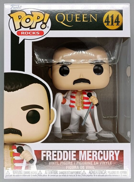 #414 Freddie Mercury with Cape - Queen - Rocks