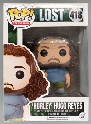 #418 Hurley Hugo Reyes - LOST - BOX DAMAGE