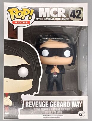 #42 Revenge Gerard Way - Pop Rocks - BOX DAMAGE