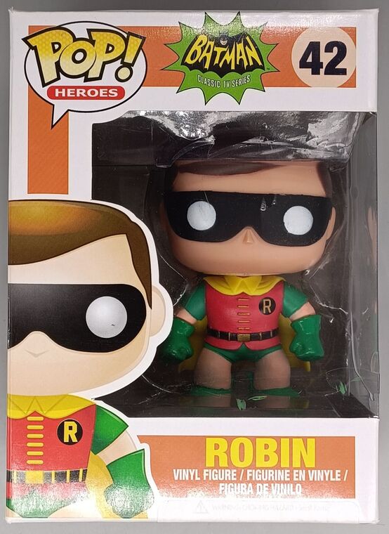 #42 Robin - DC - Batman Classic TV Series - BOX DAMAGE