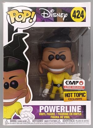 #424 Powerline - Disney A Goofy Movie - BOX DAMAGE