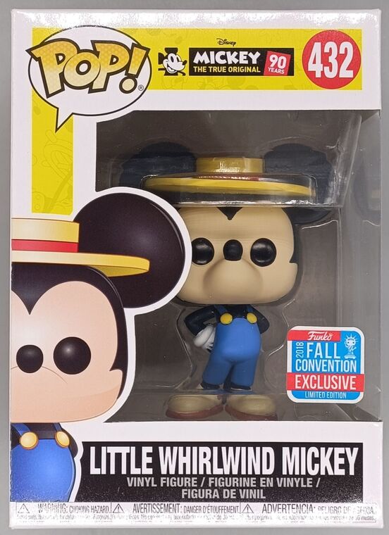 #432 Little Whirlwind Mickey - Disney - 2018 Con - DAMAGE