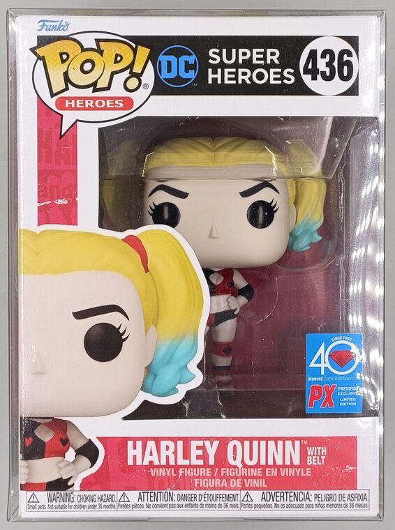 #436 Harley Quinn (with Belt) - Pop Heroes