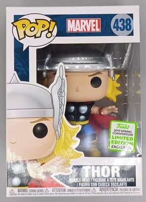 #438 Thor (Classic) - Pop Marvel - BOX DAMAGE