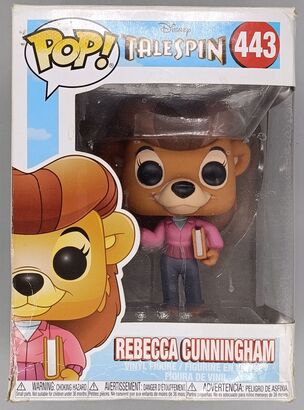 #443 Rebecca Cunningham - Disney Talespin - BOX DAMAGE