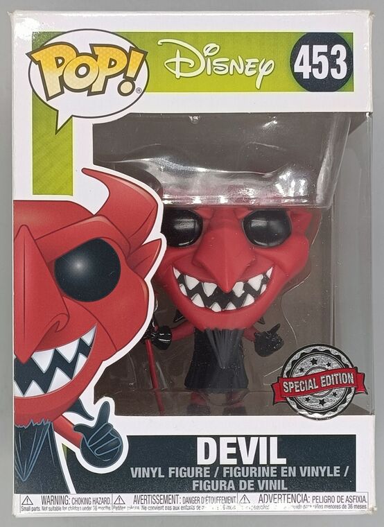 #453 Devil - Pop Disney - BOX DAMAGE
