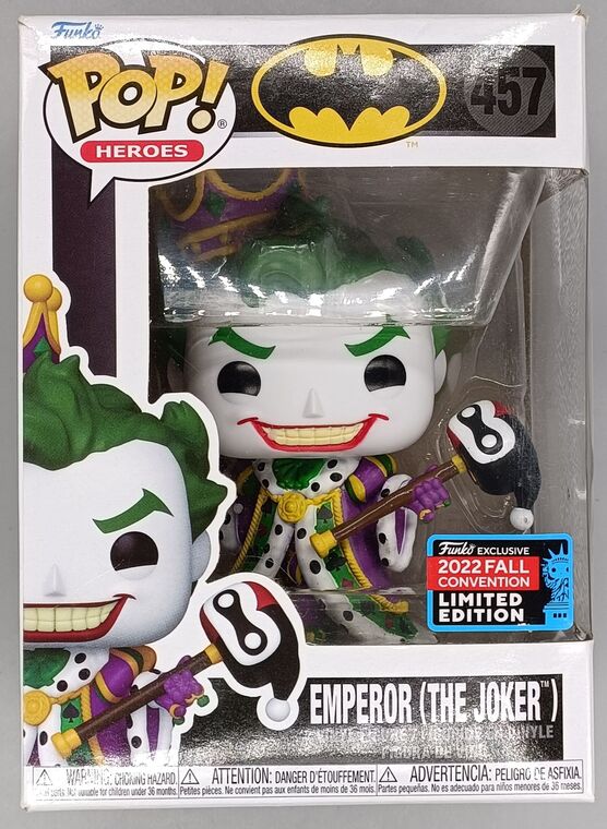 #457 Emperor (The Joker) DC Batman - BOX DAMAGE