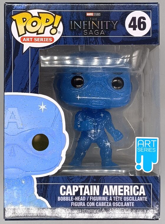 #46 Captain America - Art Series Infinity Saga - BOX DAMAGE