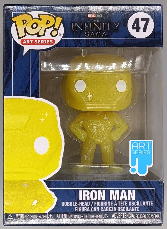 #47 Iron Man - Art Series - BOX DAMAGE