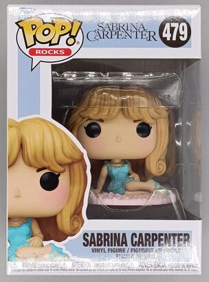 #479 Sabrina Carpenter in Nightgown - Rocks