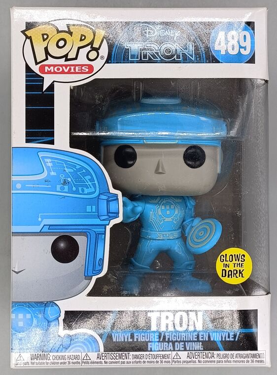 #489 Tron - Glow - Disney Tron - BOX DAMAGE