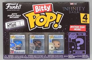 Marvel: Bitty Pop! Vinyl Figure 4-Pack: Captain America, Nic