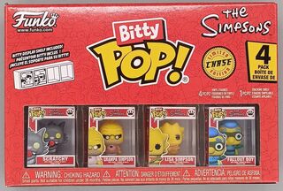 The Simpsons Bitty Pop! - The Simpsons - Scratchy 4-Pack