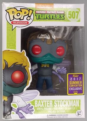 #507 Baxter Stockman - Teenage Mutant Ninja Turtl BOX DAMAGE