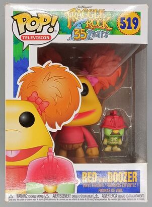 #519 Red with Doozer - Fraggle Rock - BOX DAMAGE